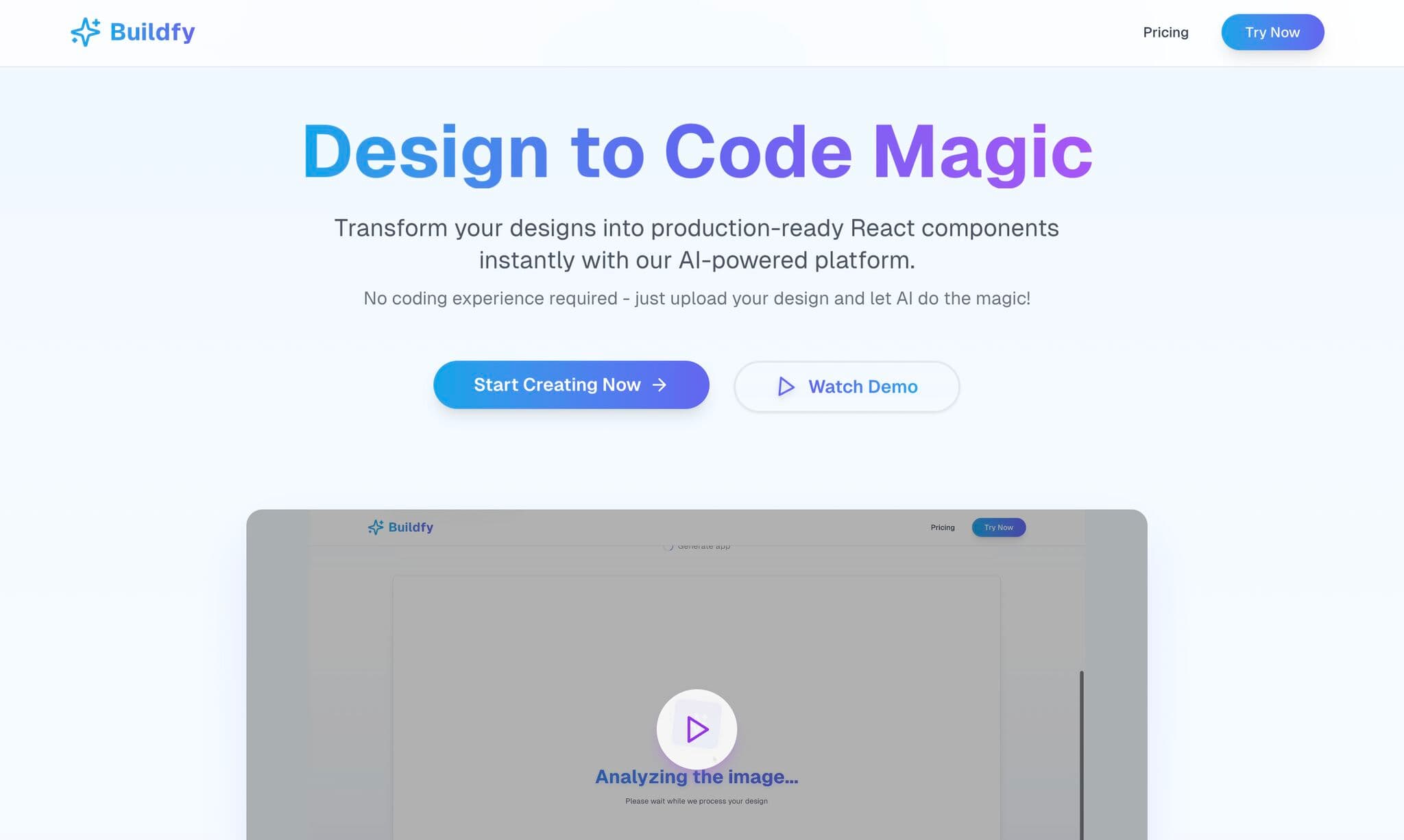 Design to Code Magic